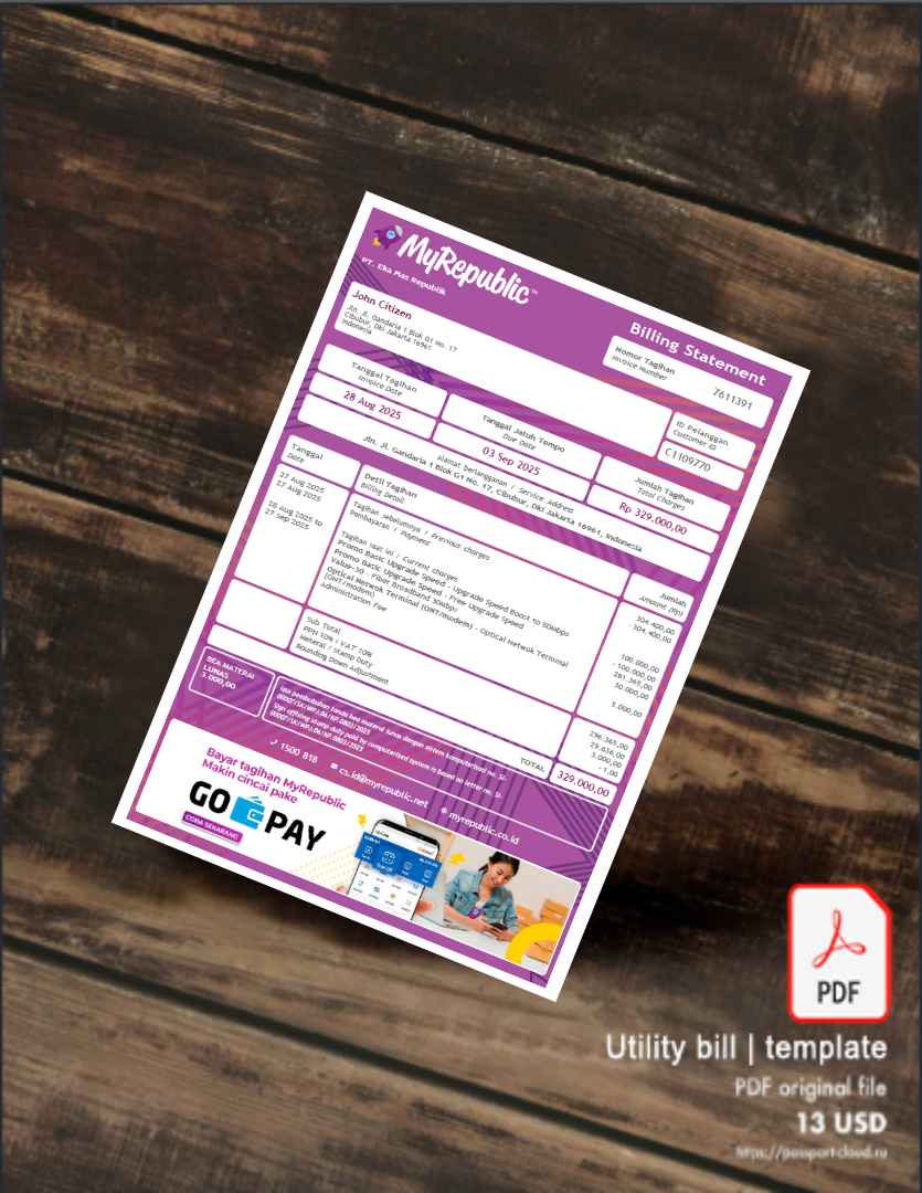 Utility bill | Albanian Power | Albania